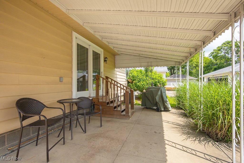 505 Lansing Road Akron, OH 44312 - Photo 22 of 24 View of patio / terrace with grilling area