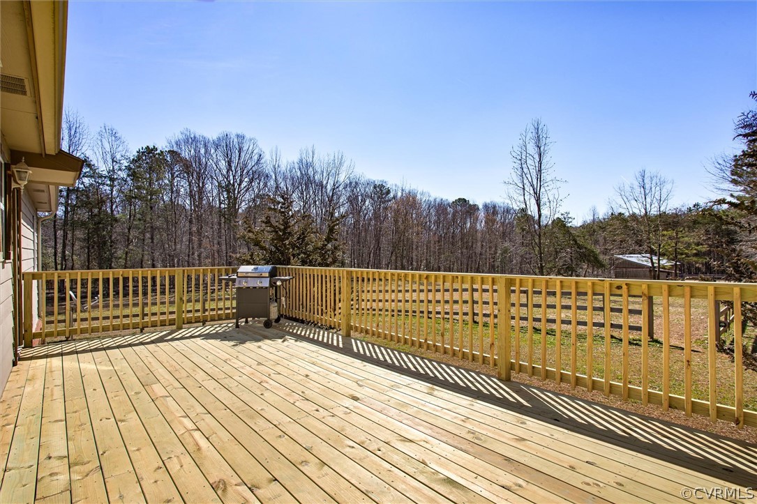 18167 Old Ridge Road Montpelier, VA 23192 - Photo 17 of 26 New Rear Deck