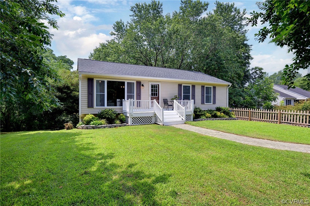 250 Reflection Drive Williamsburg, VA 23188 - Photo 6 of 42 a house view with swimming pool and garden space