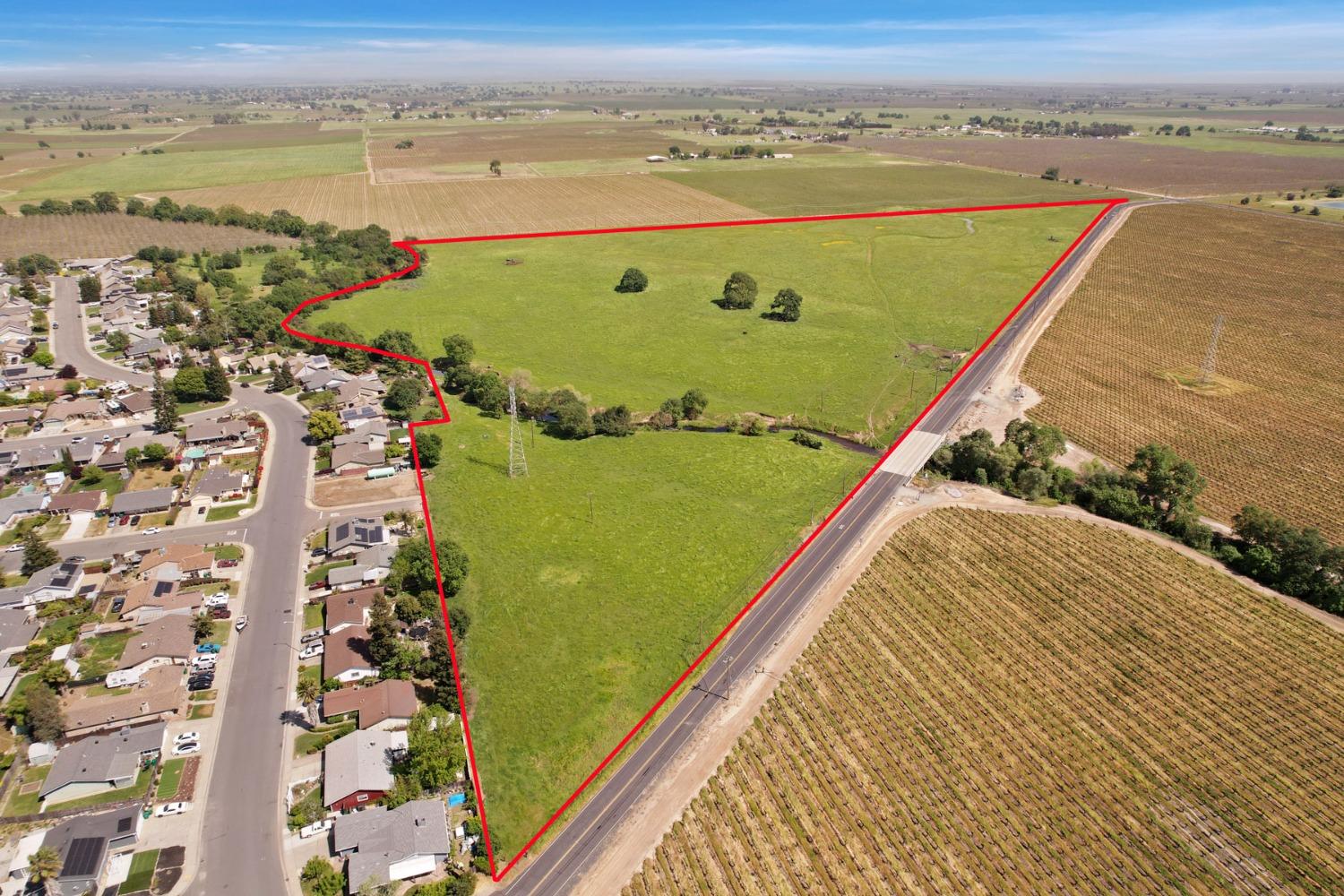 a view of a swimming pool and an ocean view