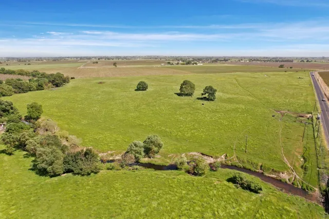 a view of an ocean from a city