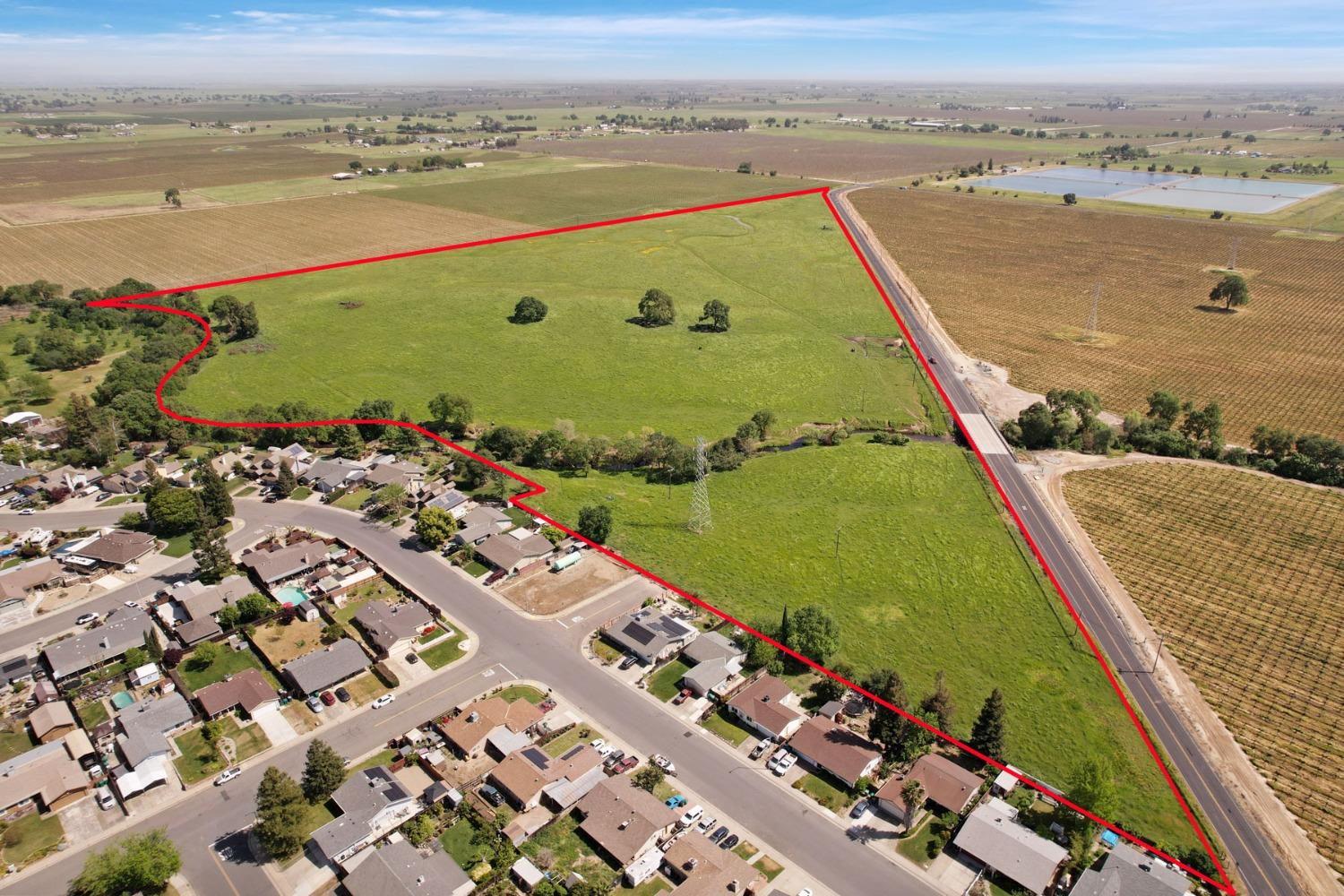 18400 North Tully Road Lodi, CA 95240 - Photo 3 of 23 an aerial view of a city