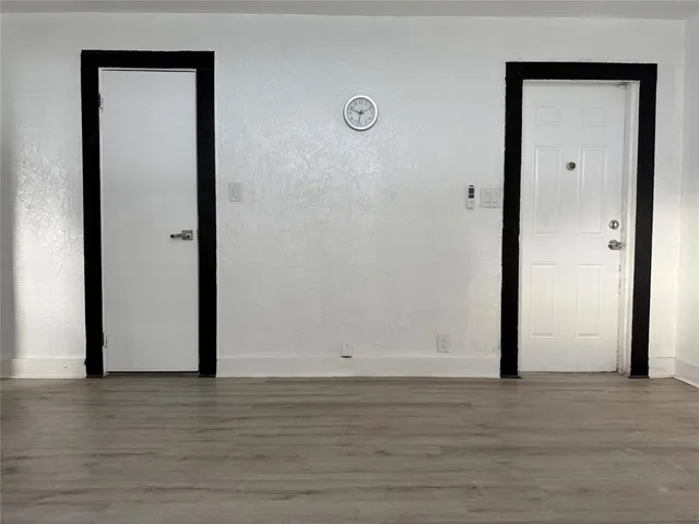 a view of empty room