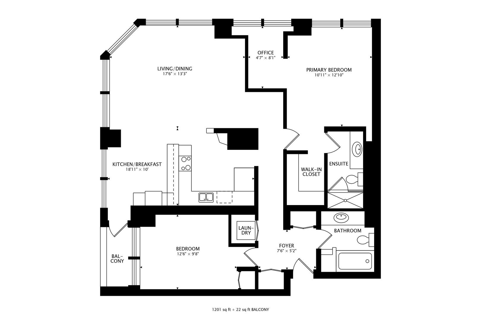 1030 North State Street, Unit 5B Chicago, IL 60610 - Photo 36 of 36 a picture of a bathroom with a sink and mirror