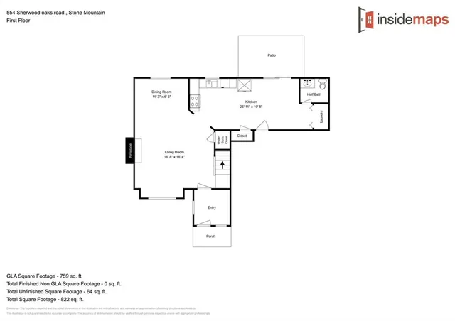 $1,750 | 554 Sherwood Oaks Road, Stone Mountain, GA 30087