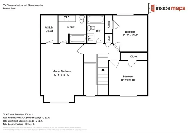 $1,750 | 554 Sherwood Oaks Road, Stone Mountain, GA 30087