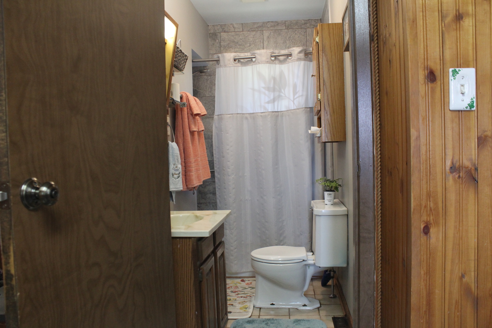 8409 Balder Drive Cary, IL 60013 - Photo 12 of 23 a bathroom with a toilet and a shower