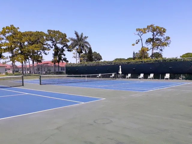 a view of a tennis court