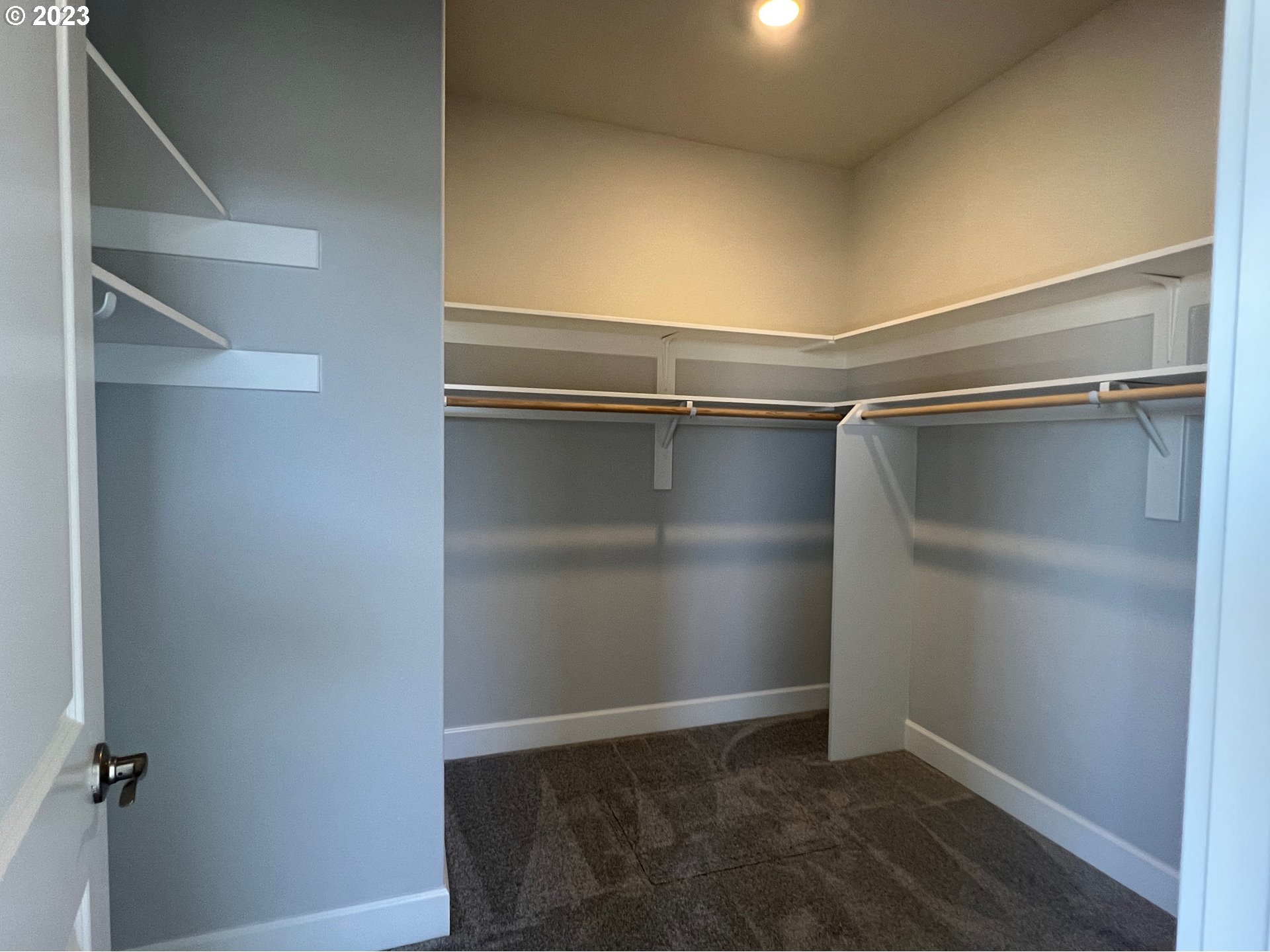 1435 Fish Tail Road Maupin, OR 97037 - Photo 19 of 31 a view of an empty walk in closet