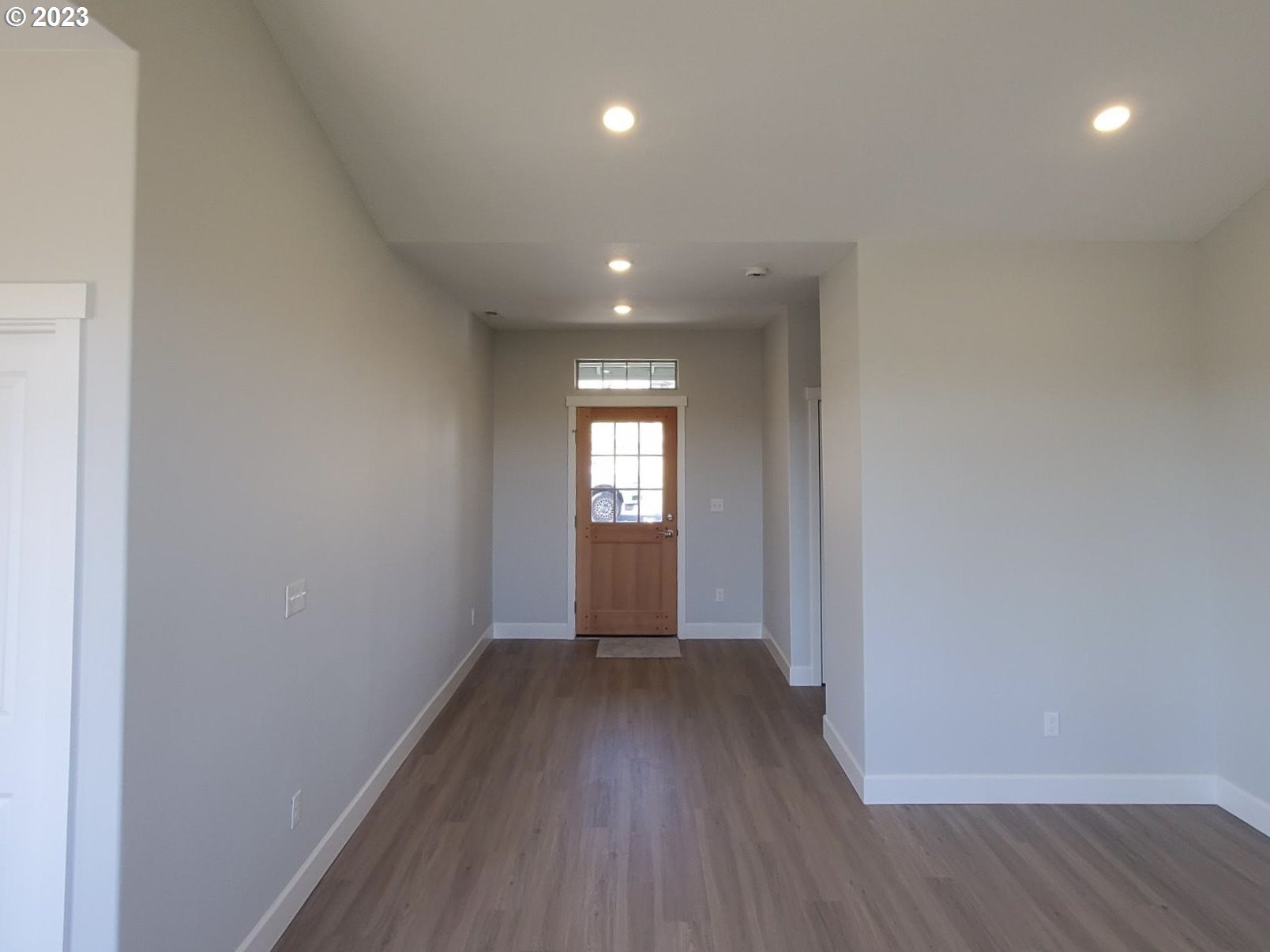 1435 Fish Tail Road Maupin, OR 97037 - Photo 3 of 31 a view of entryway with wooden floor