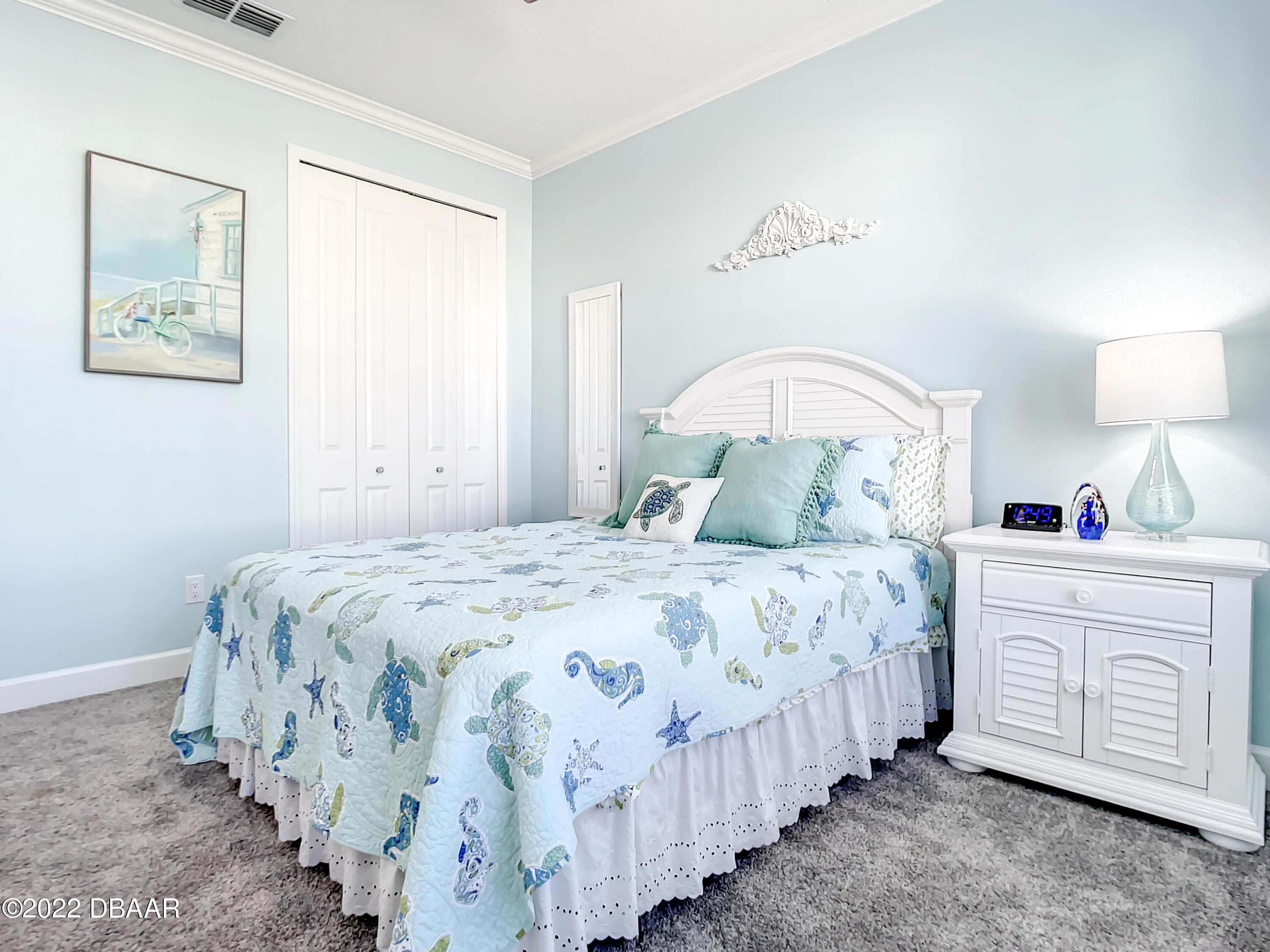 124 Red Lighthouse Point Daytona Beach, FL 32124 - Photo 29 of 54 a bedroom with bed and a window