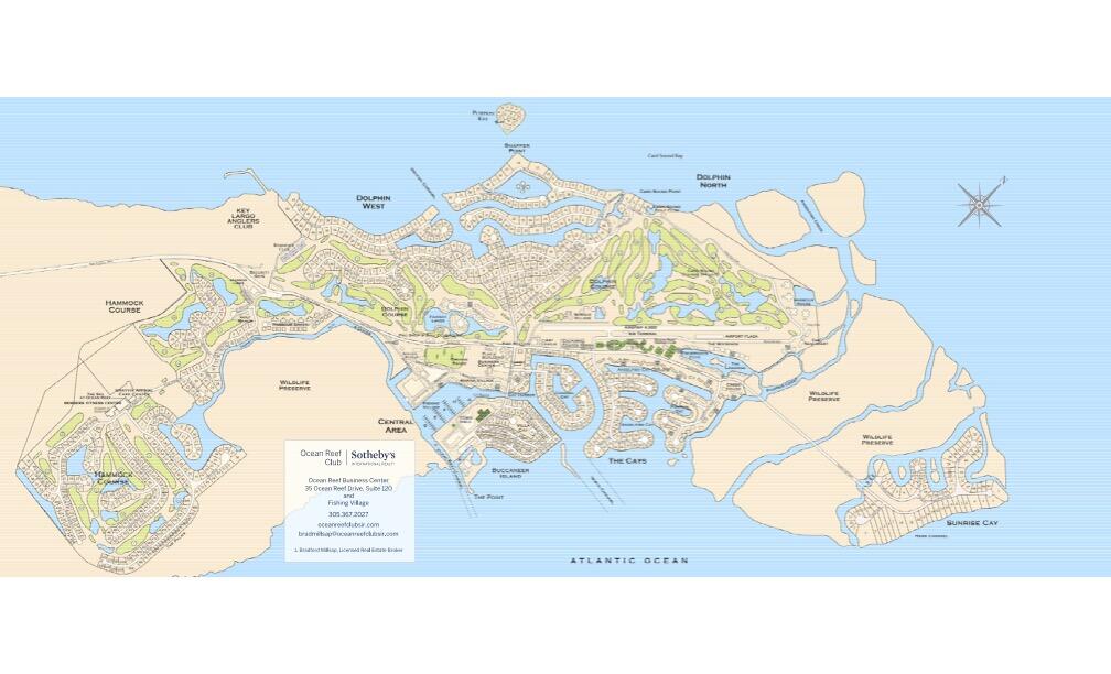 4 Bayberry Lane Key Largo, FL 33037 - Photo 3 of 4 Ocean Reef Club Map