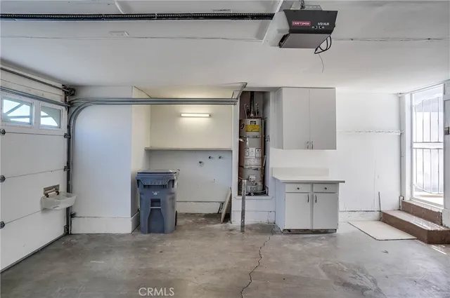 a view of storage and utility room