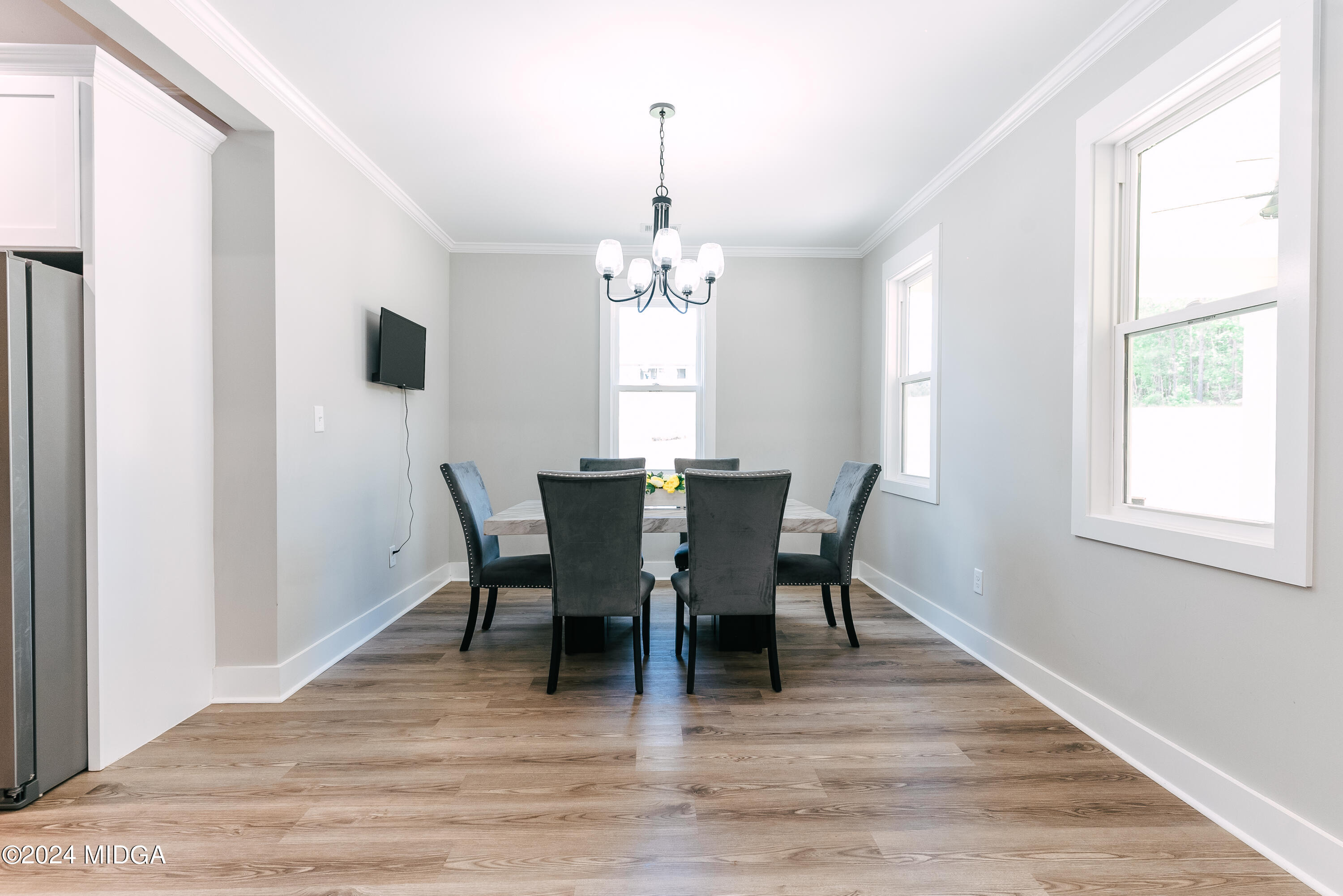 1190 Josey Road Forsyth, GA 31029 - Photo 9 of 25 a view of a dining room with furniture window and outside view