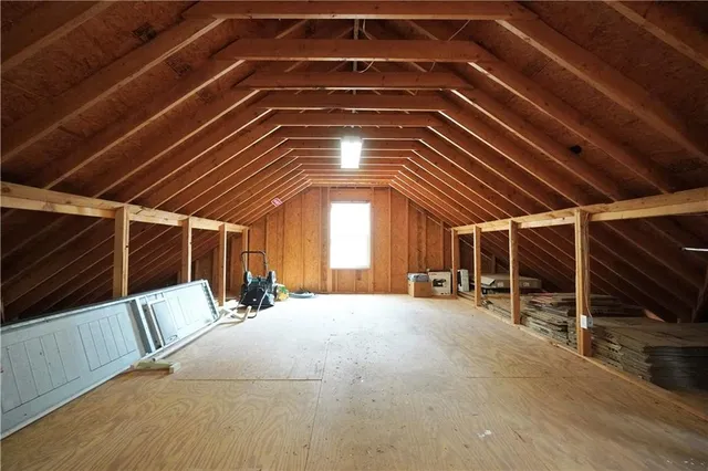 a view of storage and utility room