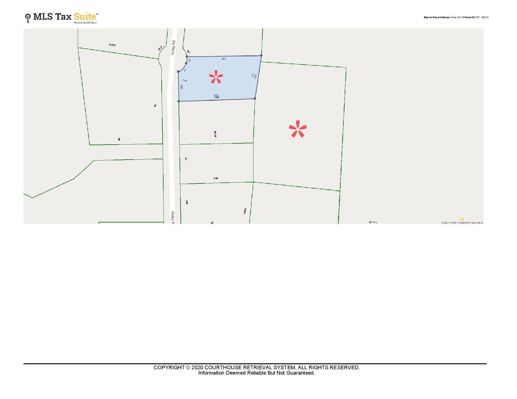 3.9-acres Finley Road Crossville, TN 38571 - Photo 8 of 8 CRS Data - Property Map for Finley Rd-3-