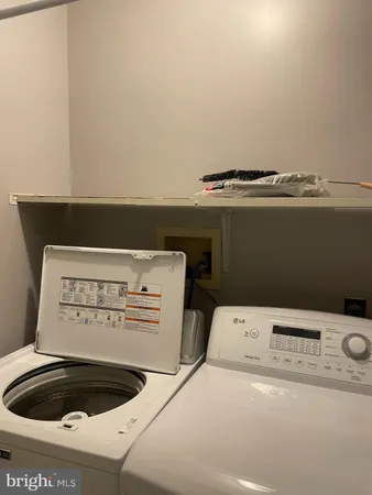 a close view of closet