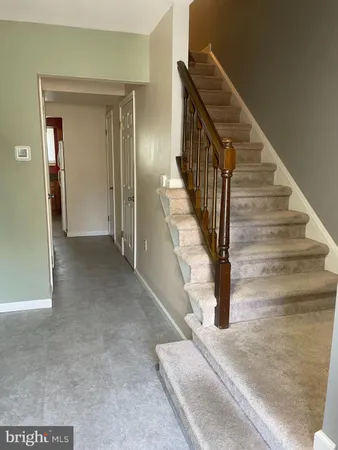 a view of entryway and hall