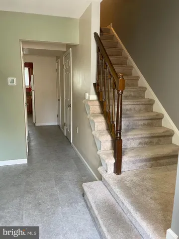 a view of entryway and hall