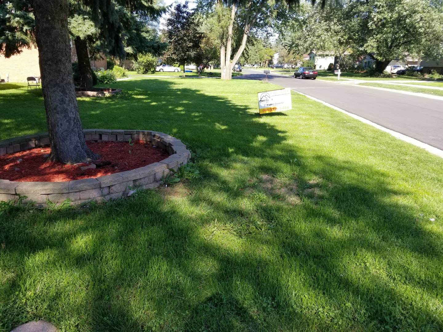 181 Oxford Road Bolingbrook, IL 60440 - Photo 2 of 29 a backyard of a house with lots of green space