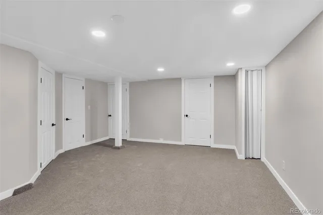 a view of empty room