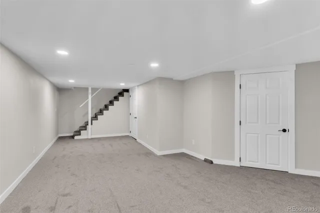 a view of empty room