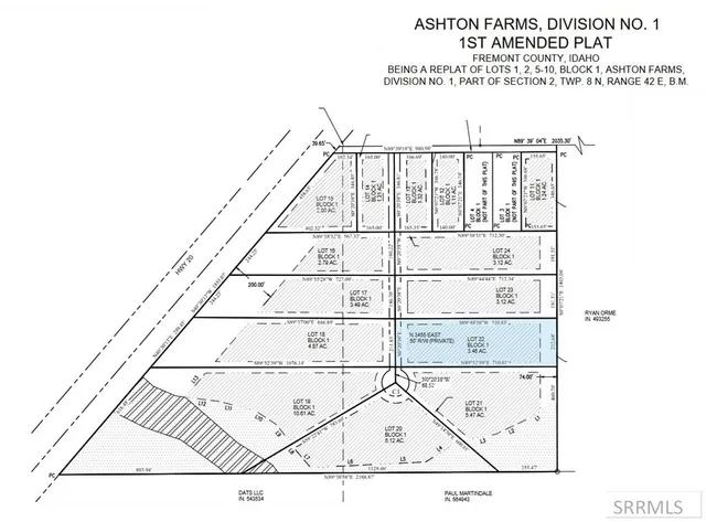 $163,000 | Lot 22 Sunflower Lane, Ashton, ID 83420