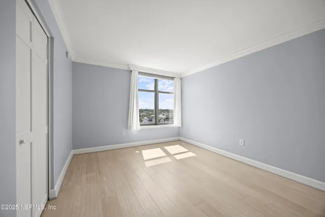 a view of front a building