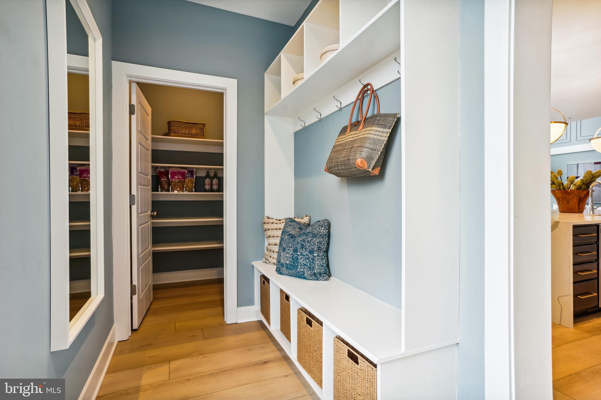 14521 Danforth Street Bowie, MD 20721 - Photo 14 of 45 a view of entryway and hall with wooden floor