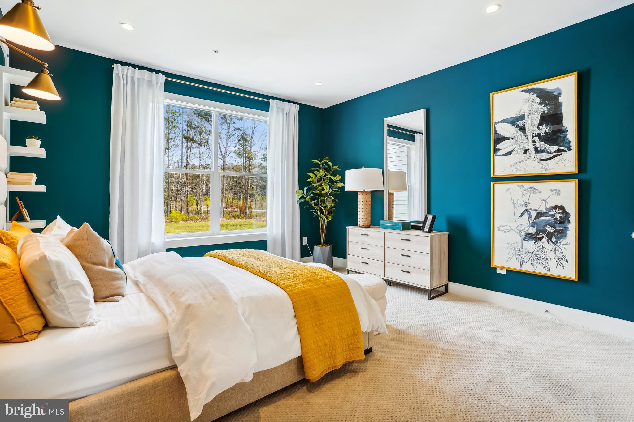 14521 Danforth Street Bowie, MD 20721 - Photo 32 of 45 a bedroom with a large bed and a window