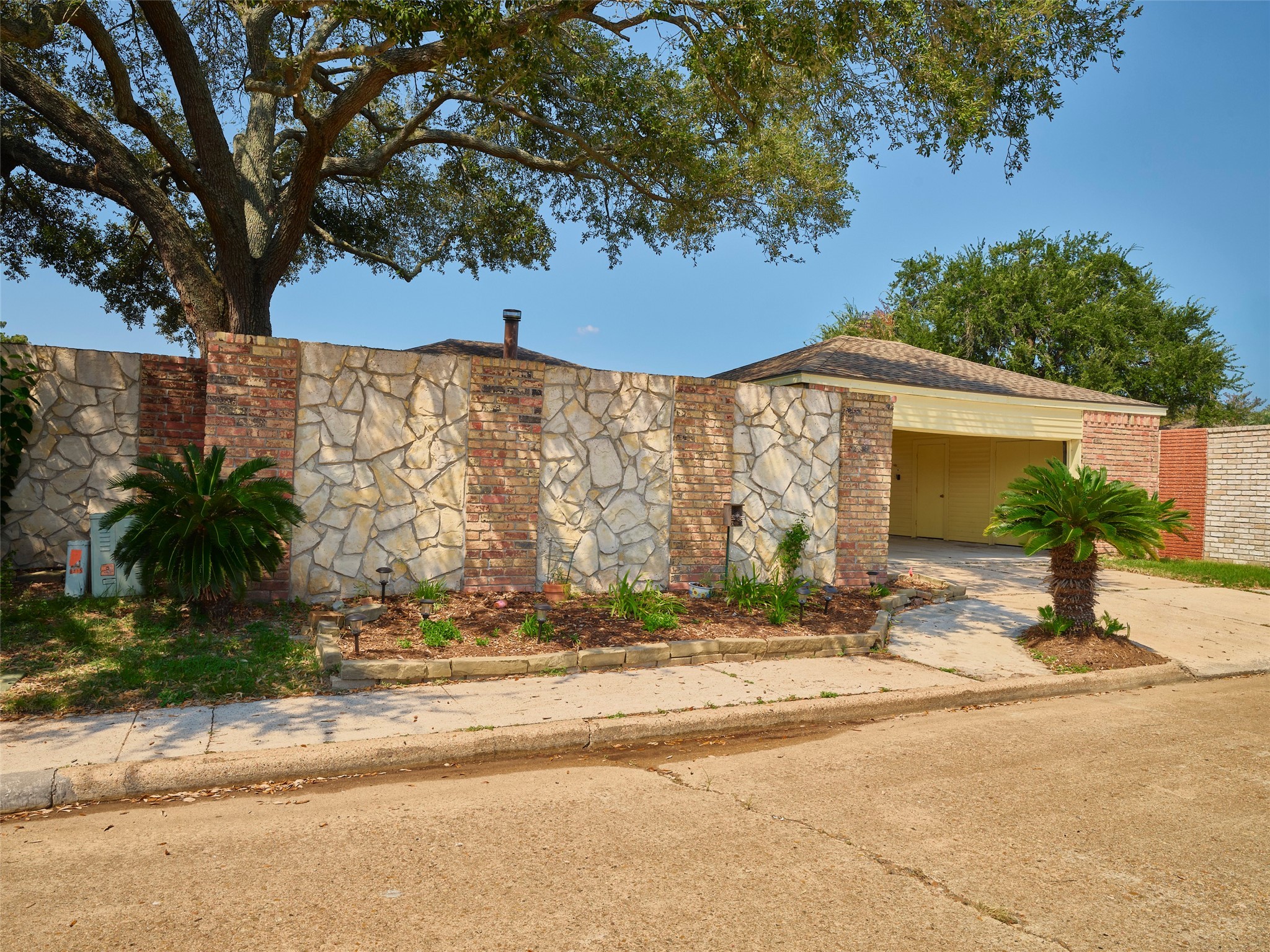 8315 Terrace Wind Lane Houston, TX 77040 - Photo 41 of 50 a view of a house with a yard and tree s