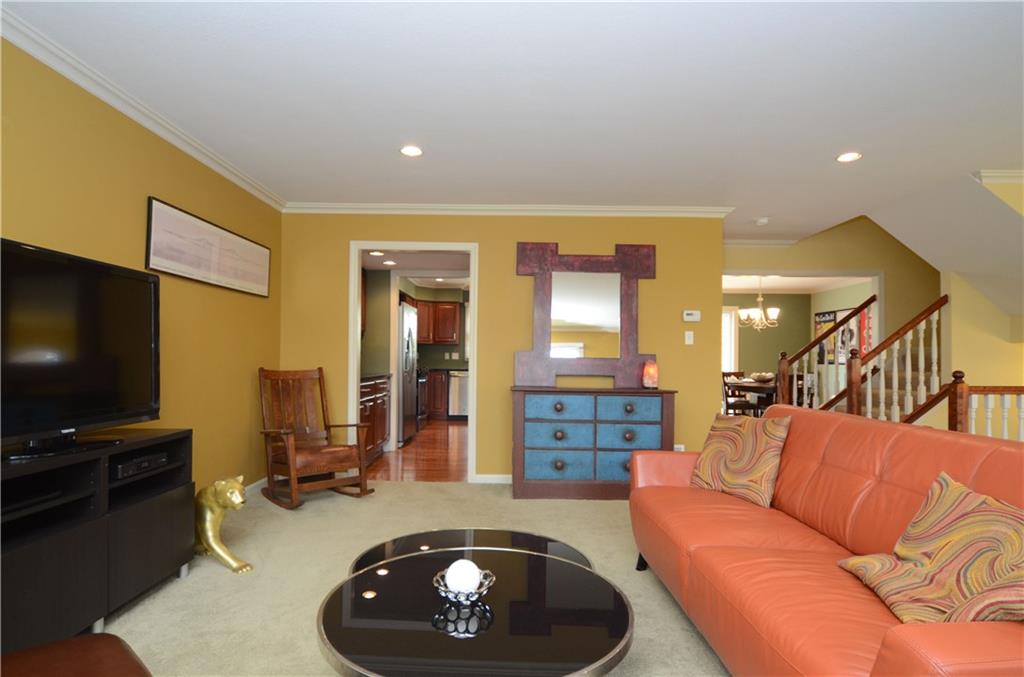 941 Montclair Drive Coraopolis, PA 15108 - Photo 4 of 20 The living room is large enough for plenty of furniture.