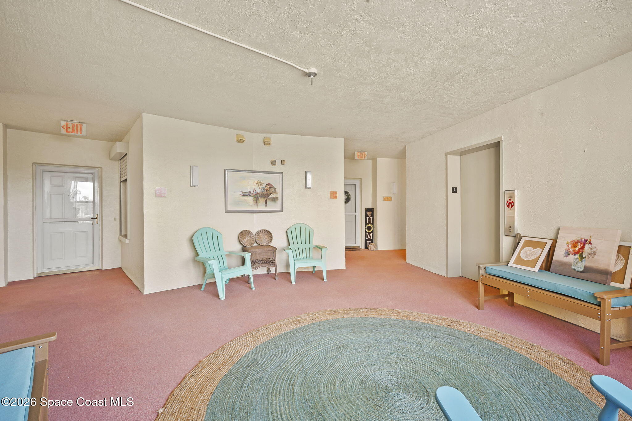 104 Riverside Drive, Unit 403 Cocoa, FL 32922 - Photo 17 of 61 4th floor lobby