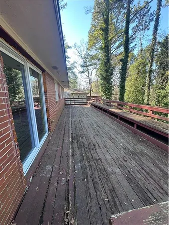 a view of front door