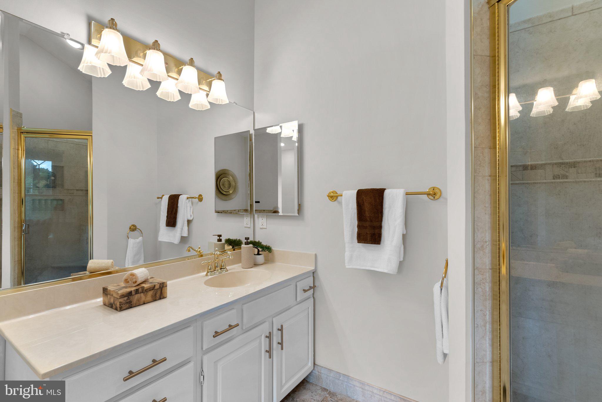 14620 Jaystone Drive Silver Spring, MD 20905 - Photo 41 of 52 a bathroom with a sink vanity and mirror