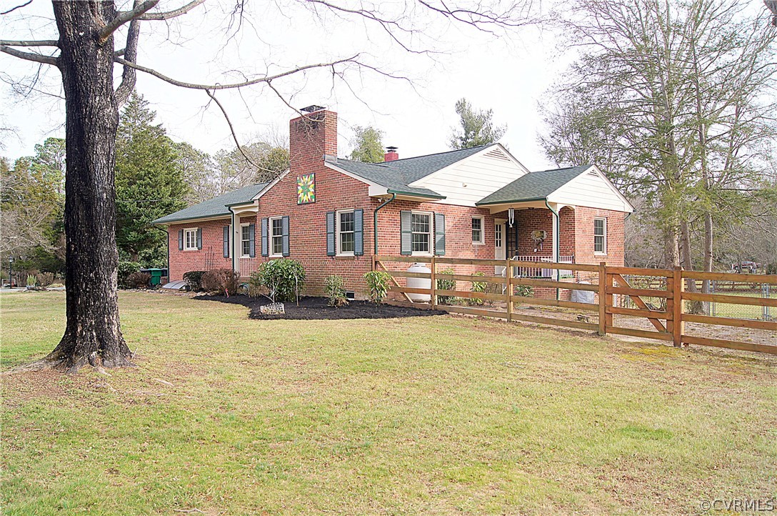 200 Beverly Road Ashland, VA 23005 - Photo 2 of 49 This brick rancher lies on over an acre within wal