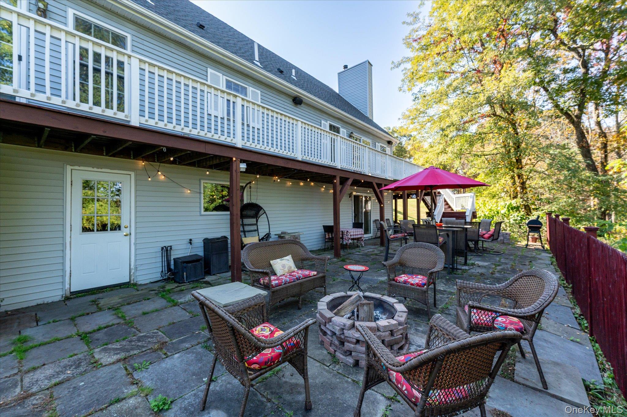 581 Barrett Hill Road Mahopac, NY 10541 - Photo 10 of 37 Two levels of outdoor living, all of it private