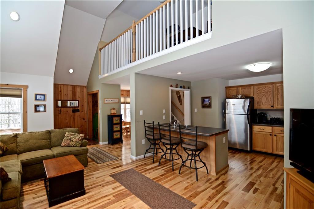 Beautiful new hardwood flooring.