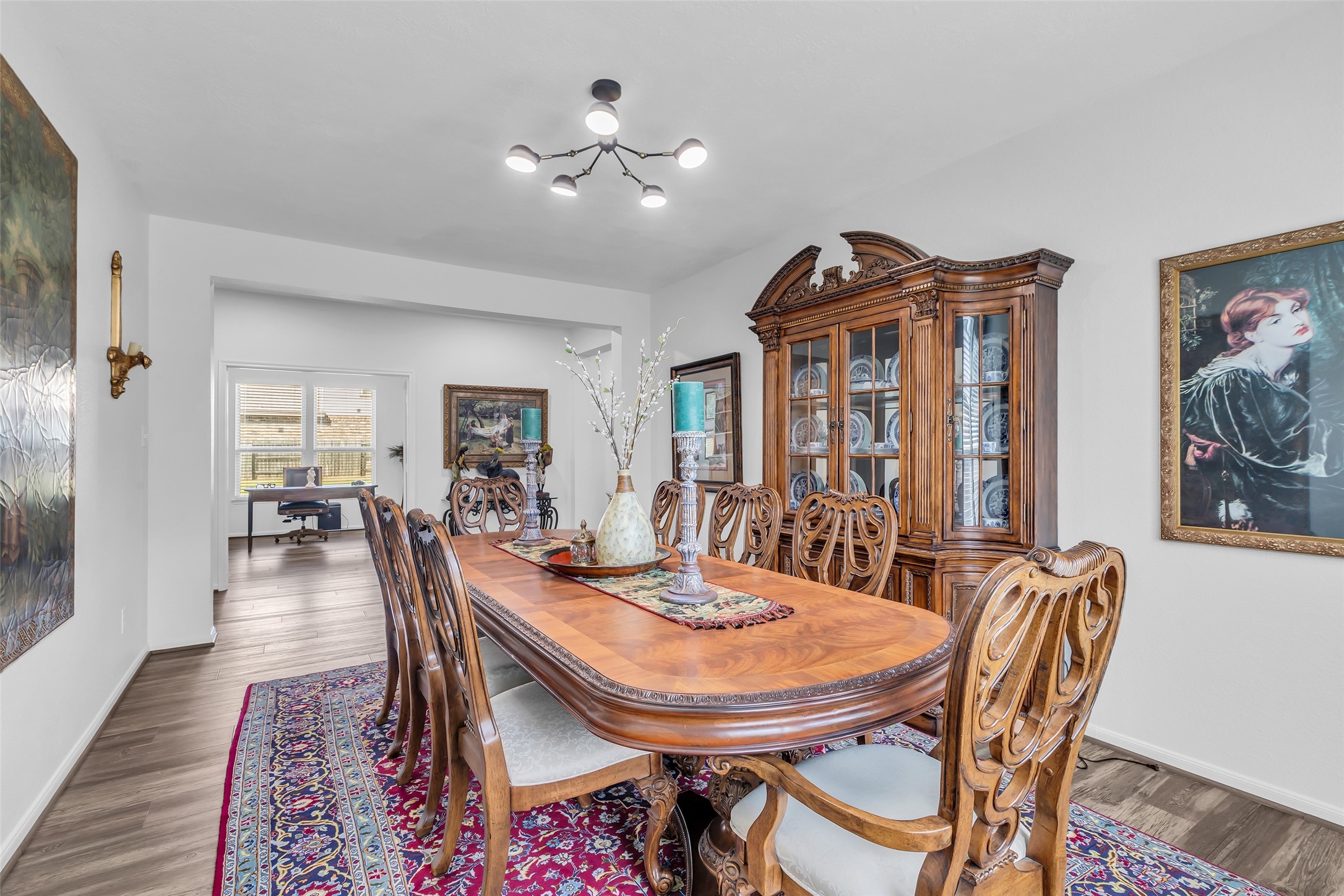 2012 Elkington Circle Conroe, TX 77304 - Photo 8 of 36 a view of a dining room with furniture