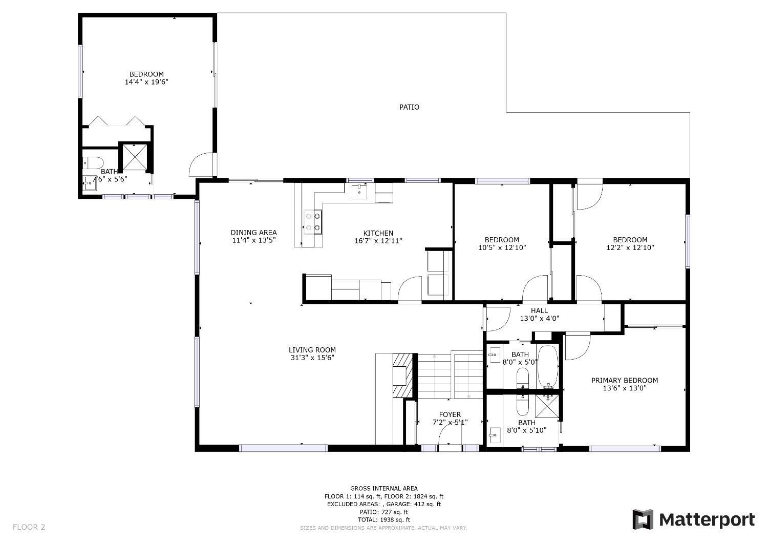 1773 Walnut Street El Cerrito, CA 94530 - Photo 42 of 43 a picture of a floor plan