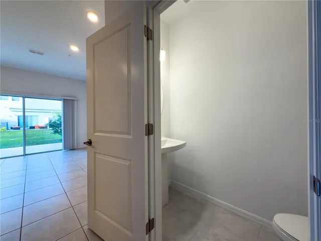 a view of a small space