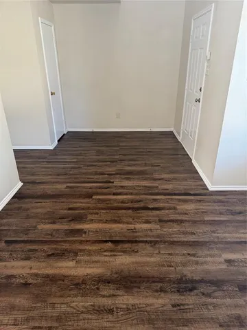 a view of wooden floor