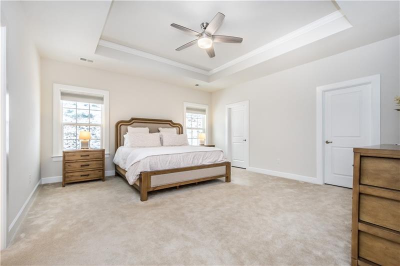 4423 Walnut Ridge Circle McDonald, PA 15057 - Photo 13 of 25 Master Bedroom with his/hers closets and trayed ceiling.