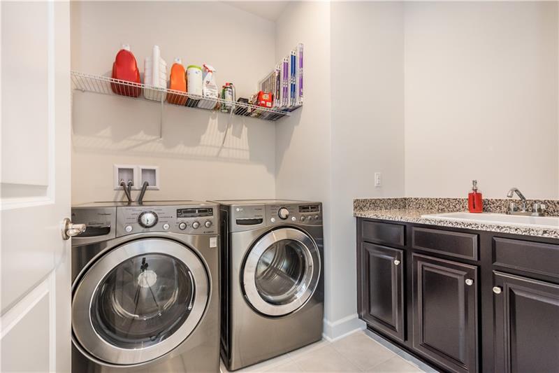 4423 Walnut Ridge Circle McDonald, PA 15057 - Photo 16 of 25 Second-floor laundry room with sink.