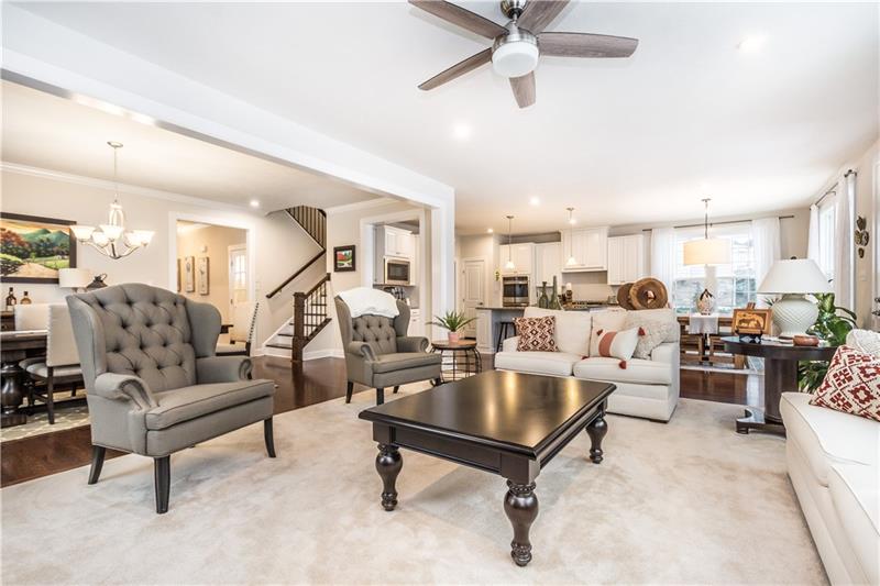 4423 Walnut Ridge Circle McDonald, PA 15057 - Photo 8 of 25 Open floor-plan and tons of natural light.