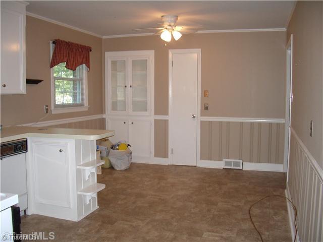 321 Stewart Road Southeast Winston-Salem, NC 27107 - Photo 6 of 8 Kitchen. Wonderful built-in "hutch" and a pantry too!
