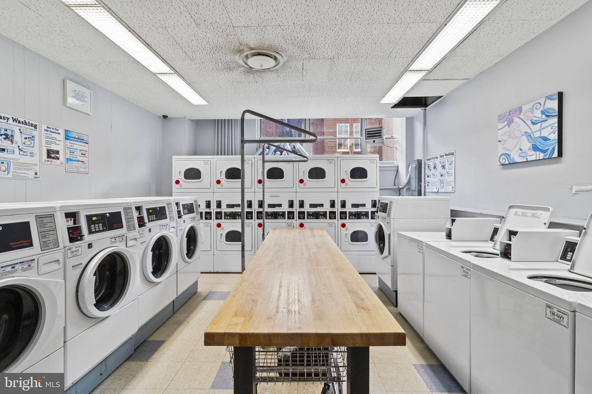 1810 Rittenhouse Square, Unit 610 Philadelphia, PA 19103 - Photo 19 of 32 Common Laundry