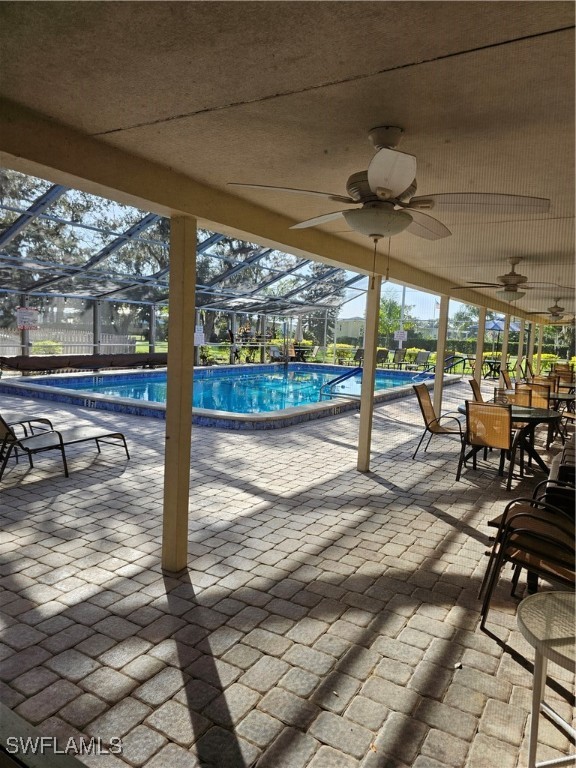 4 Elder Alva, FL 33920 - Photo 29 of 31 a view of swimming pool with a patio