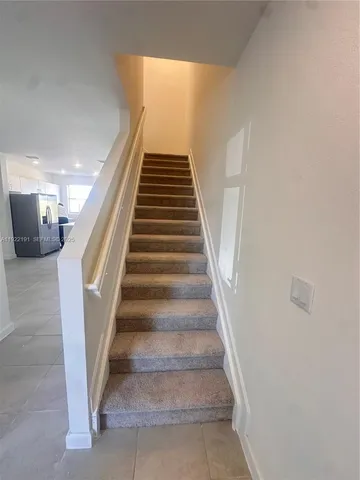 a view of entryway and hall