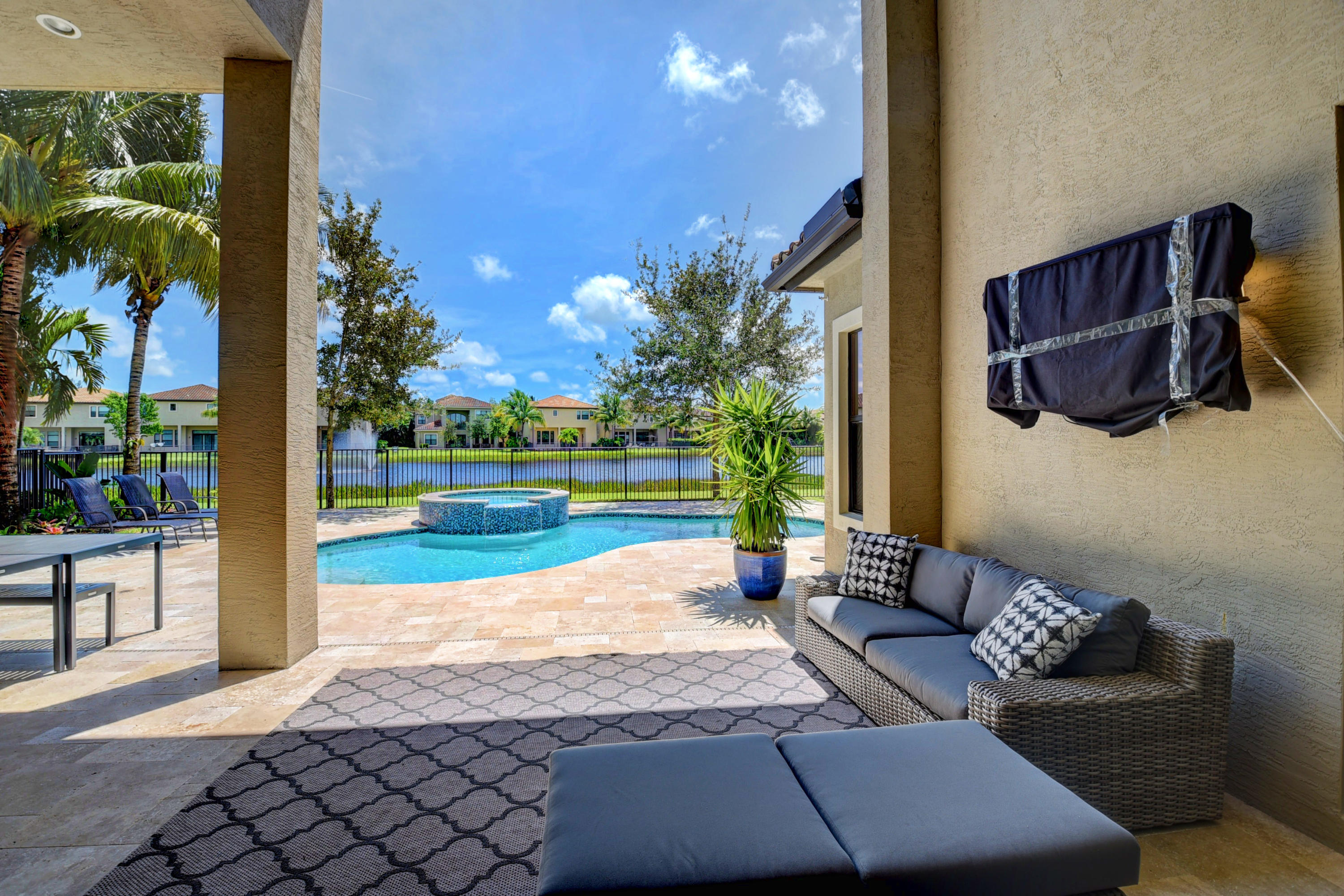 16610 Ambassador Bridge Road Delray Beach, FL 33446 - Photo 24 of 44 COVERED PATIO